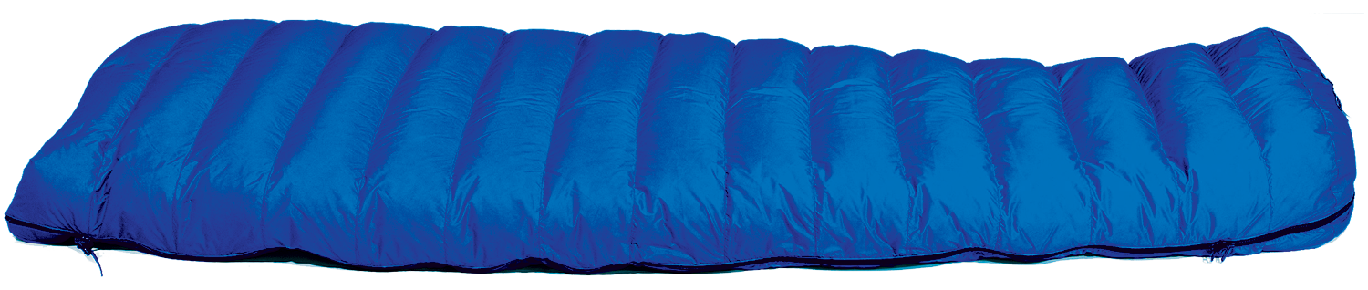 Roomy summer sleeping bag