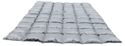 Down comforter for van life and cabin use