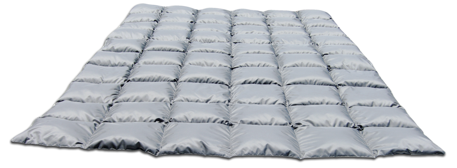 Down comforter for van life and cabin use