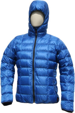 Ultralight down jacket for backpacking and climbing