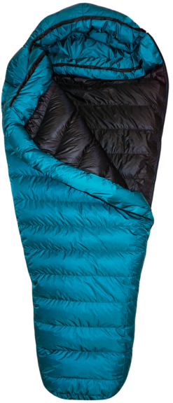 Wide weather-resistant sleeping bag
